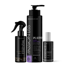 Premium Kit • Hair Perfume / Passion Liss Platinum / Reconstructor Spray • Brazilian Liss