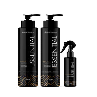 Set Essential • Reconstructive Shampoo / Deep Repair Mask and Liquid Spray • 300ml 10.14fl.oz