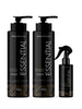 Coffret Essentiel • Shampoing Reconstructeur / Masque Réparateur en Profondeur et Spray Liquide • 300 ml 10,14 fl.oz