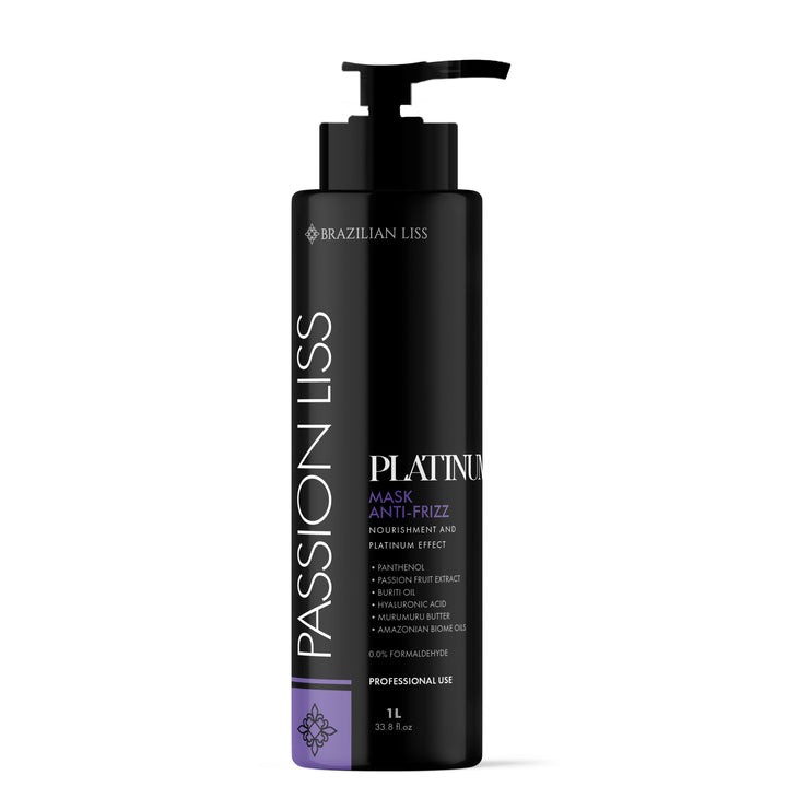 NEW Passion Liss Actived Charcoal Straightening treatment 1L Brazilian liss Professional