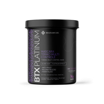 BTX Platinum • Thermo Multi Control Mask • Blond Hair • Brazilian Liss • 1kg / 35.27 fl.oz